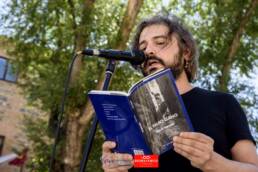 Voix Vives 2017 | Reportaje fotográfico del festival internacional de poesía Voix Vives en Toledo 2017. El poeta Óscar Aguado por el fotógrafo editorial, publicitario y de reportaje freelance de Madrid, Demian Ortiz.