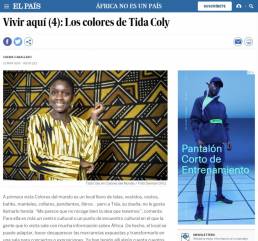 El País | Reportaje fotográfico documental Los colores de Tida Coly realizado por Demian Ortiz y Chema Caballero.
