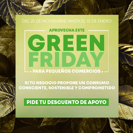 Green Friday 2022 para pequeños comercios en diseño gráfico, diseño web, fotografía y redes sociales