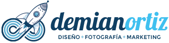 Demian Ortiz | Logotipo del diseñador gráfico y web y fotógrafo freelance de Madrid.